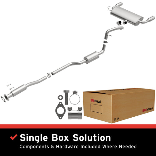 BRExhaust Stainless Steel Direct-Fit Exhaust System Kit 116-0504