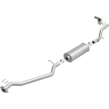 BRExhaust Stainless Steel Direct-Fit Exhaust System Kit 116-0509